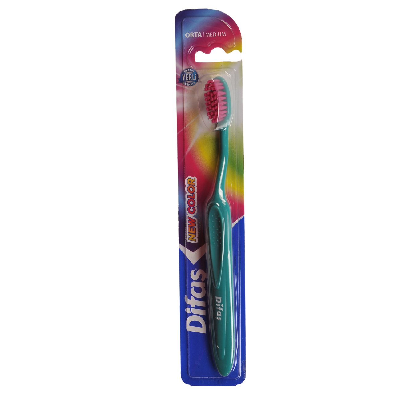 Difaş New Color Orta / Medıum Diş Fırçası