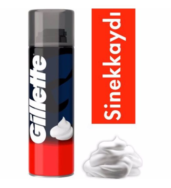 Gillette Klasik Bakım Tıraş Köpüğü 200 ml