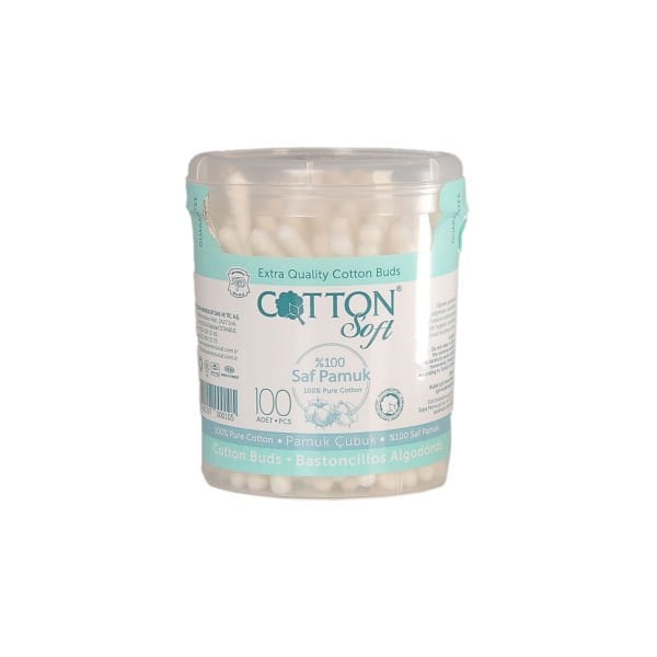 Cotton Soft Kulak Çubuğu 100 adet