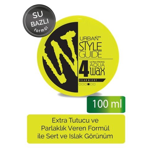 Urban Style Guıde  4 num  Aqua Wax 100 ml