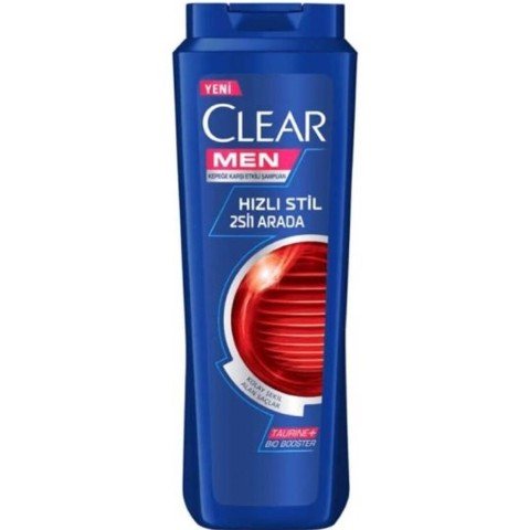 Clear Men Hızlı Stil 2'si 1 arada Şampuan 500 ml