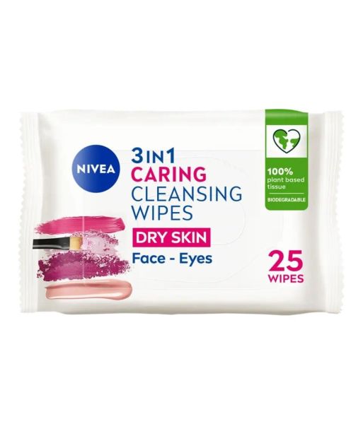 NİVEA 3İN1 CARING CLEANSİNG WIPES ISLAK MENDİL