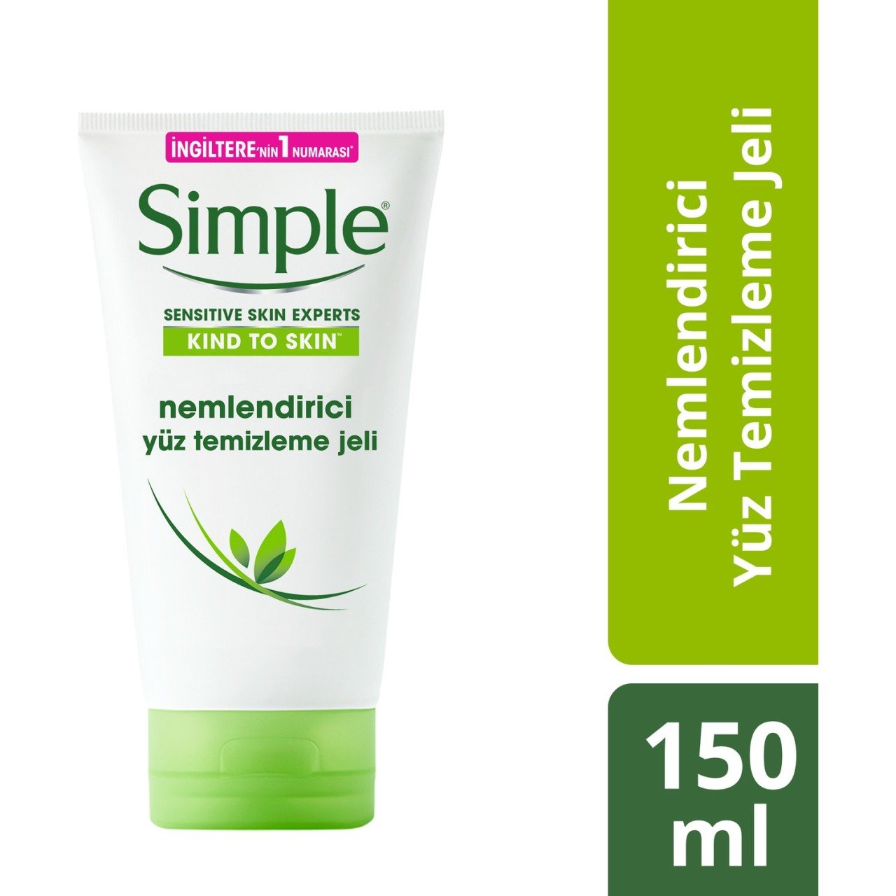 Simple Nemlendirici Yüz Temizleme Jeli 150 ML