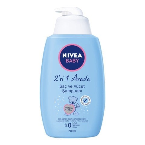 Nivea 2'si 1 Arada Saç Ve Vücut Şampuanı 200ML