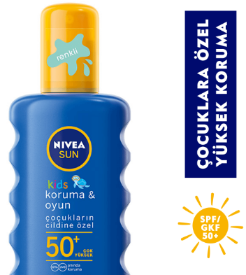 Nivea Sun Kids Nemlendirici Güneş Spreyi 200 ML