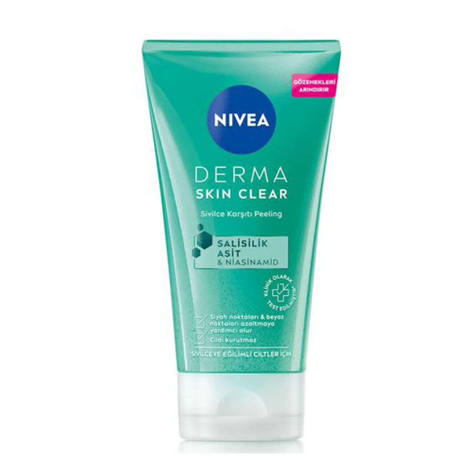 NİVEA DERMA SKIN CLEAR SİVİLCE KARŞITI PEELİNG 150 ML