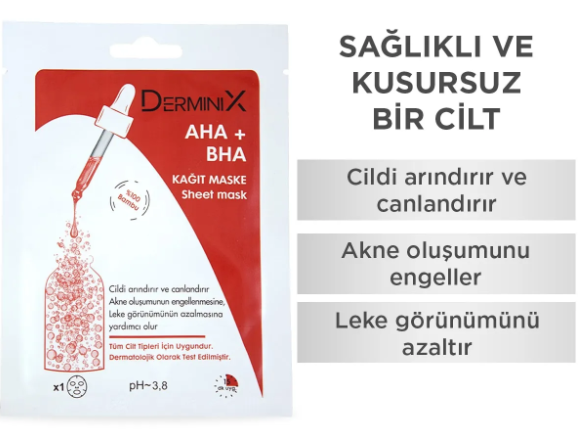 Derminix Aha Bha Kağıt Maske