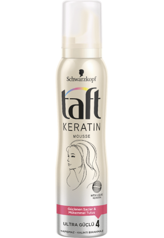 Taft Keratin Saç Köpüğü 4 Num 150 ml