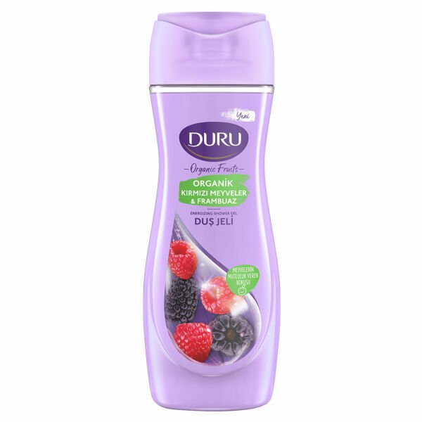 Duru Organik Kırmızı Meyveler Frambuazlı Duş Jeli 450 ml