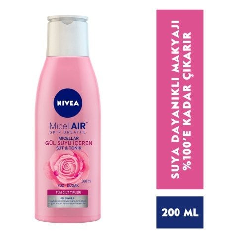 Nivea Gülsuyu İçeren Süt &Tonik 200 ML