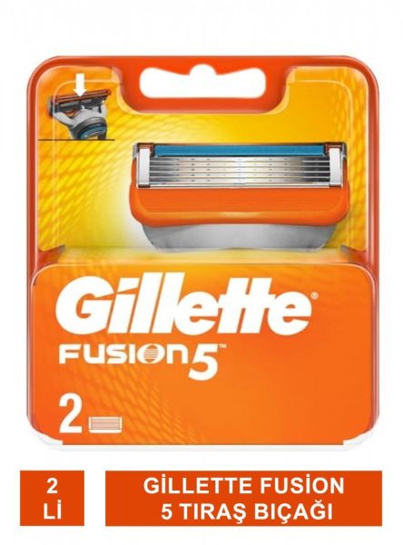 GİLETTE FUSUON 5 BİÇAK 2 YEDEK