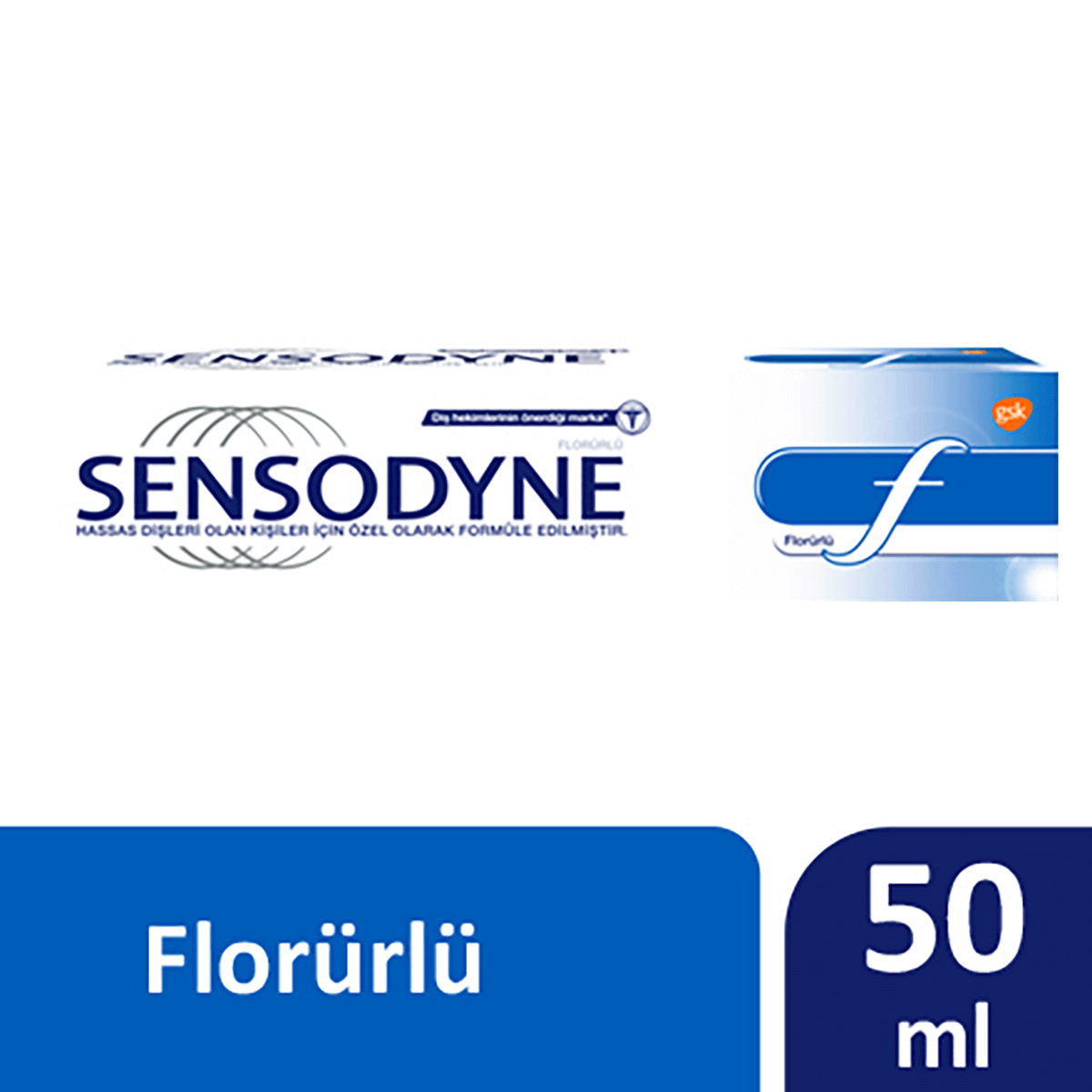 Sensodyne Florürlü Diş Macunu 50 ML