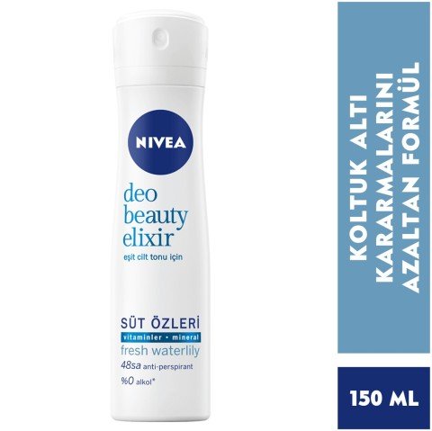 Nivea Beauty Elixir Fresh Waterlily Deodorant 150 ml