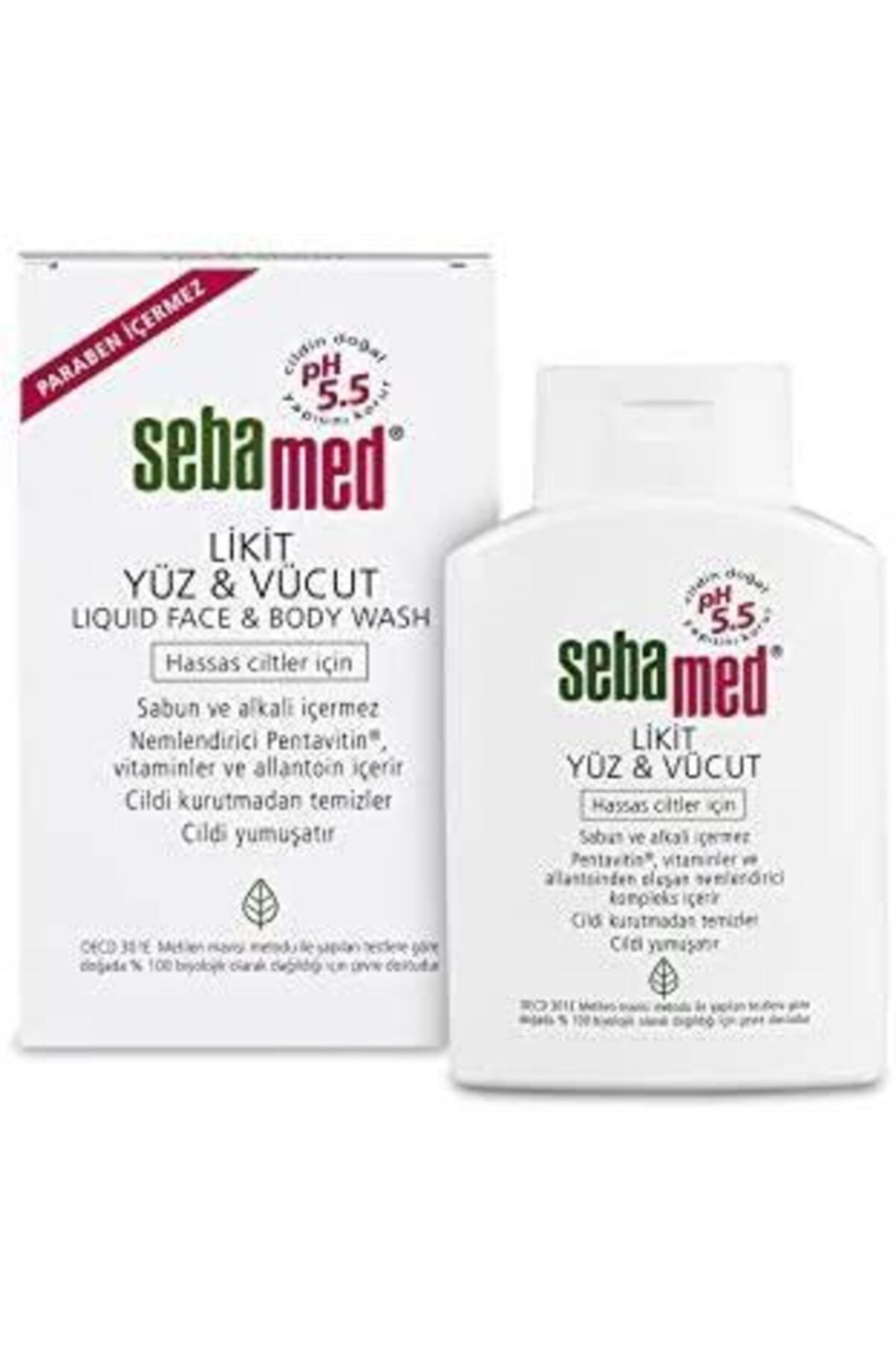 Sebamed Likit Yüz&Vücut Temizleyici Jel 200 ml