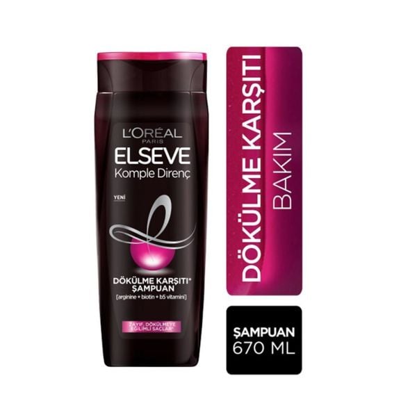 ELSEVE ARGINE DİREÇ ŞAMPUAN 670 ML