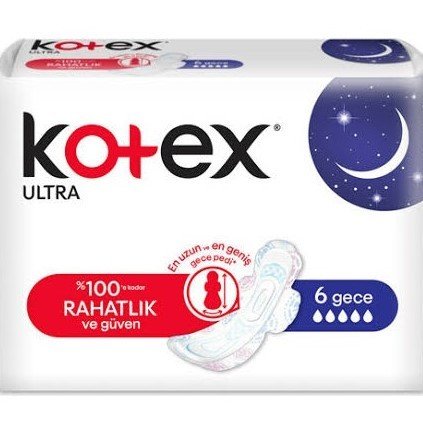 Kotex Ultra Ped 6'li Gece