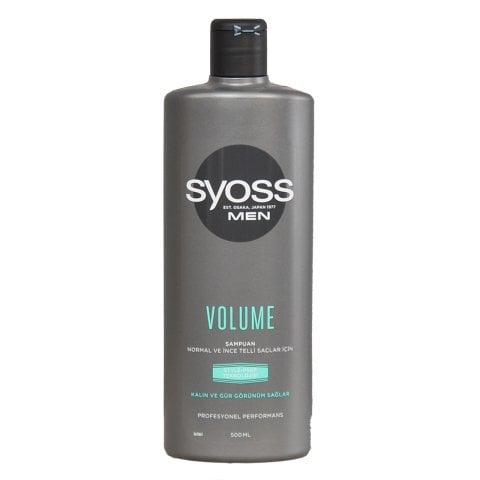 Syoss Men Volume Kalın ve Gür Görünüm Sağlayan Şampuan 500 ml