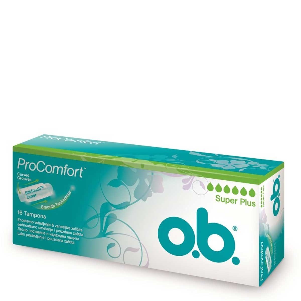 O.B. Pro Comfort Tampon 16'lı Süper Plus