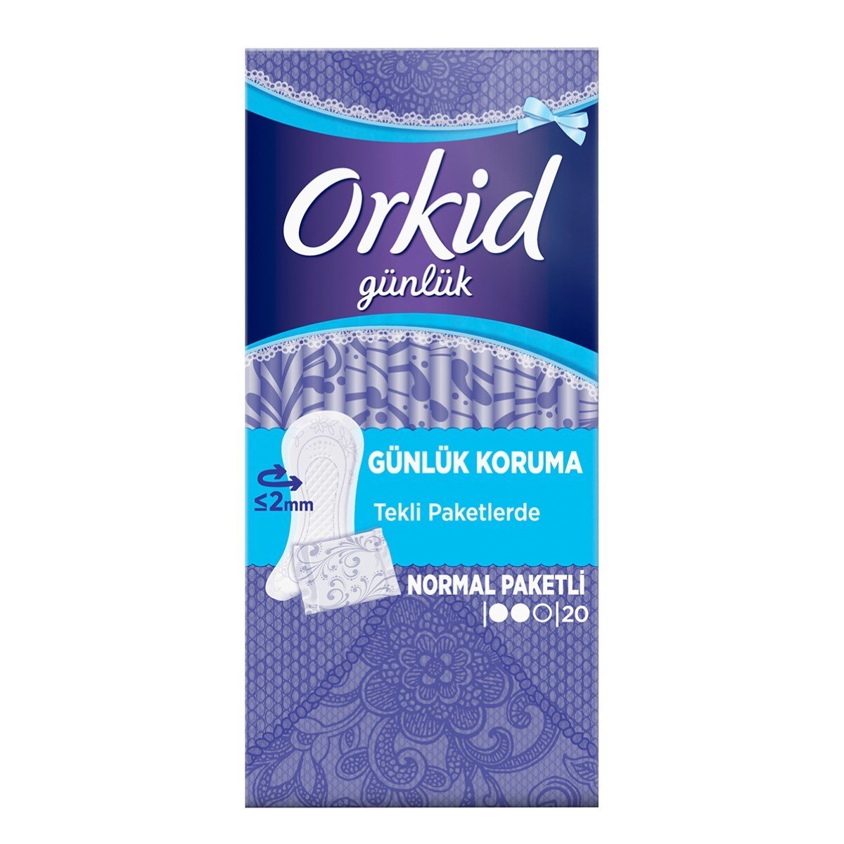 Orkid Normal Günlük Ped 20' lı