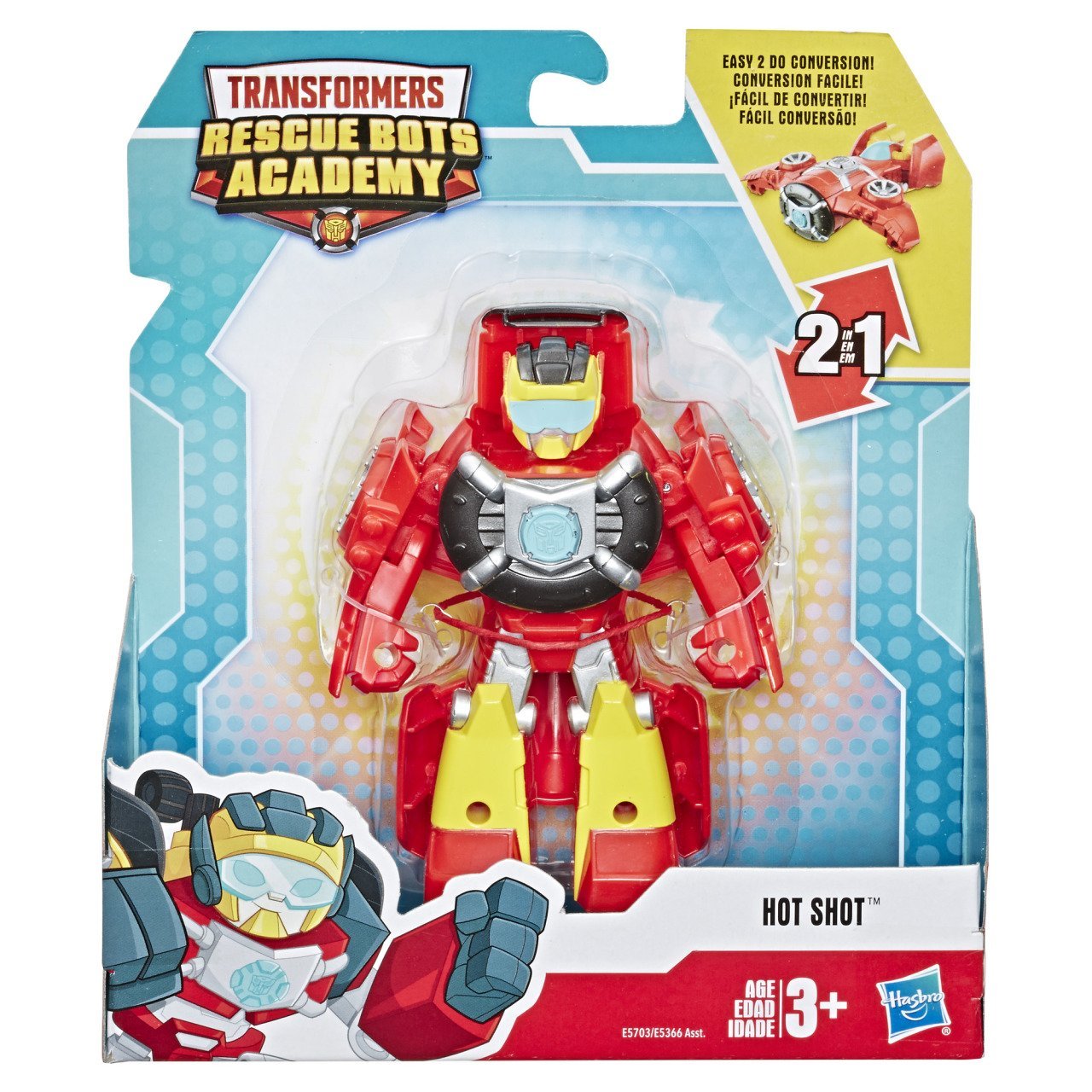 Transformers Rescue Bots Academy Hot Shot Figür