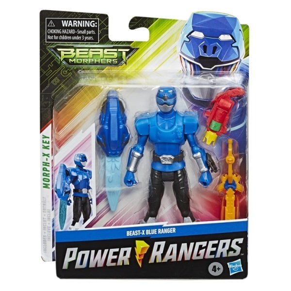 Power Rangers Beast Morphers Beast-X Mavi Ranger Figür