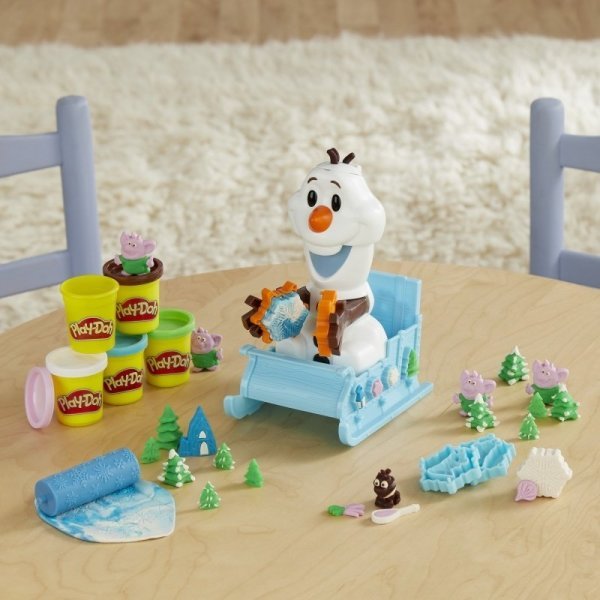 Play-Doh Disney Frozen Olaf'In Kızağı
