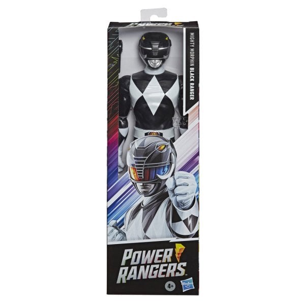 Power Rangers Mighty Morphin Siyah Ranger Dev Figür