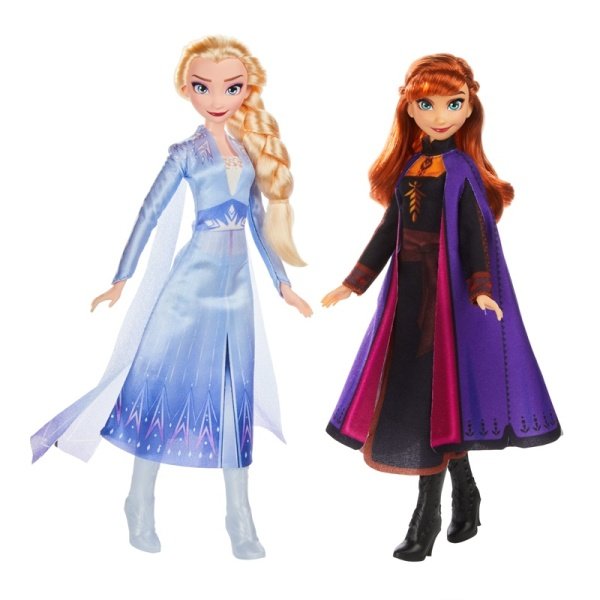 Disney Frozen 2 Elsa ve Anna Büyük Moda Seti
