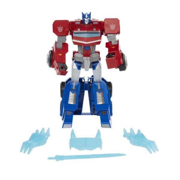 Transformers Bumblebee Cyberverse Maceraları Optimus Prime Sür-ve-Dönüştür Büyük Figür