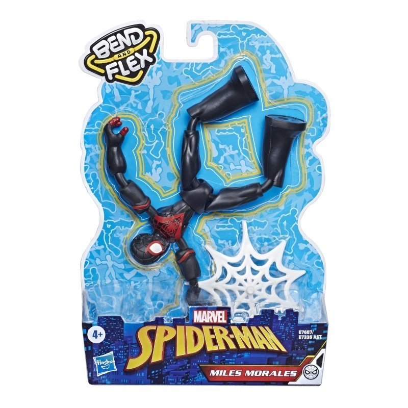 Spider-Man Bend & Flex Miles Morales Figür