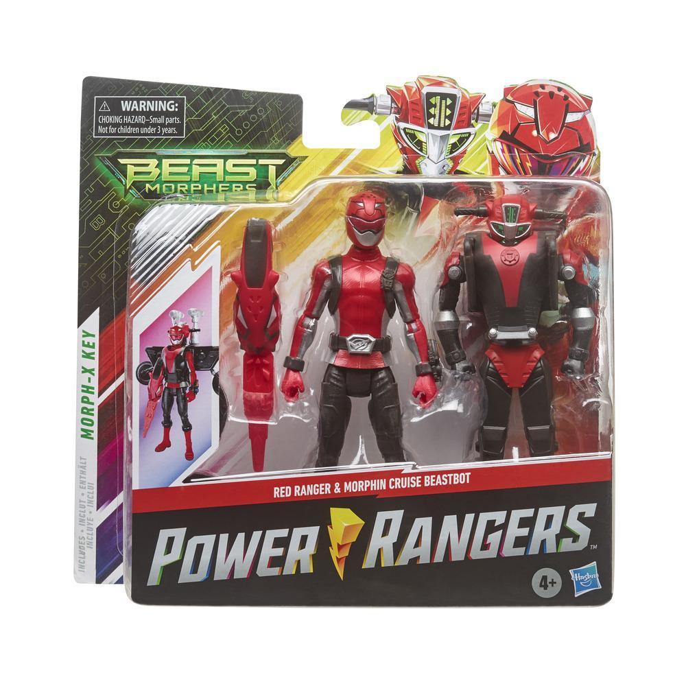 Power Rangers Beast Morphers Kırmızı Ranger ve Morphin Cruise Beastbot