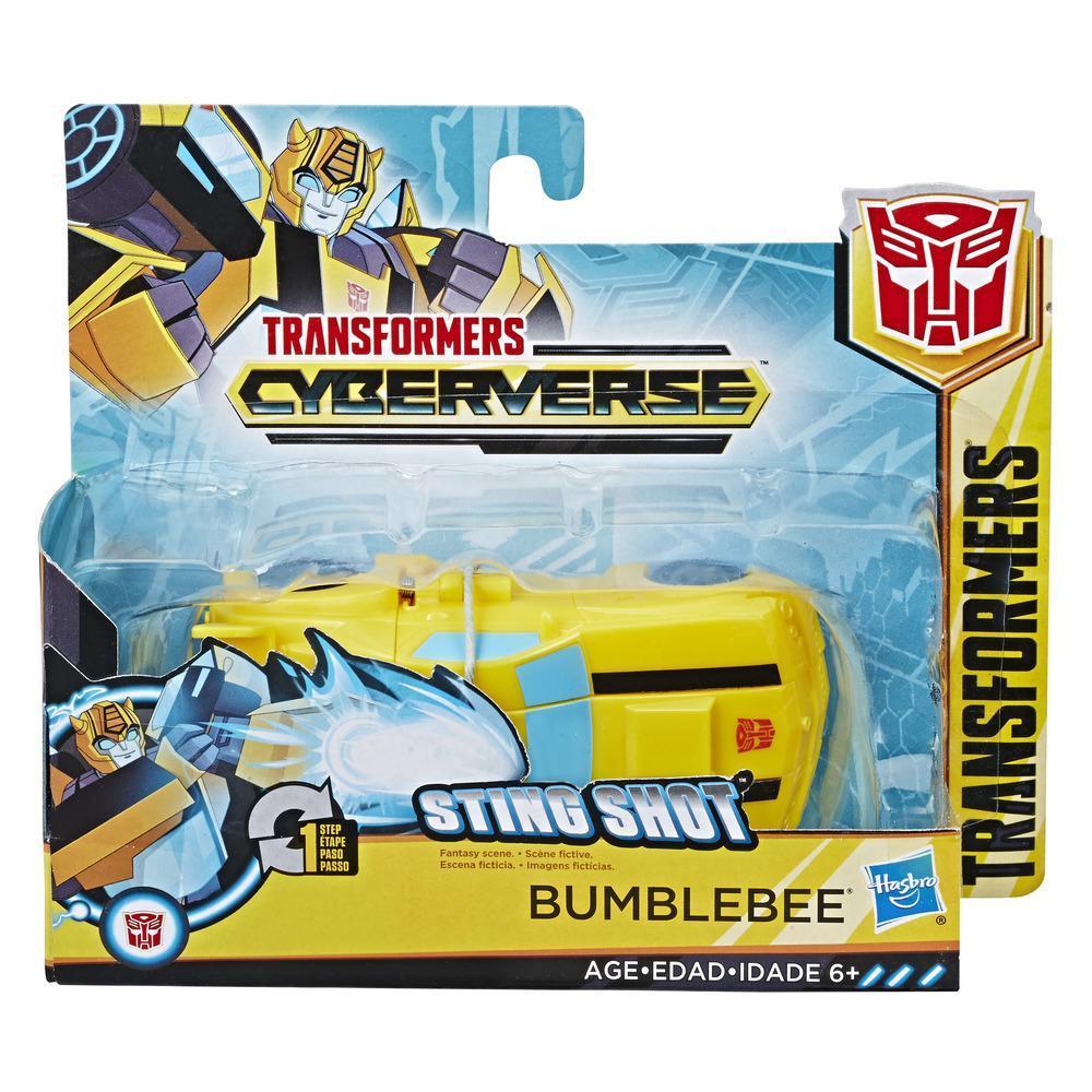 Transformers Cyberverse Tek Adımda Dönüşen Figür - Bumblebee Action Attackers