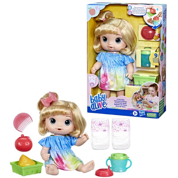 Baby Alive Bebeğimle Eğlenceli Yudumlar - Sarışın