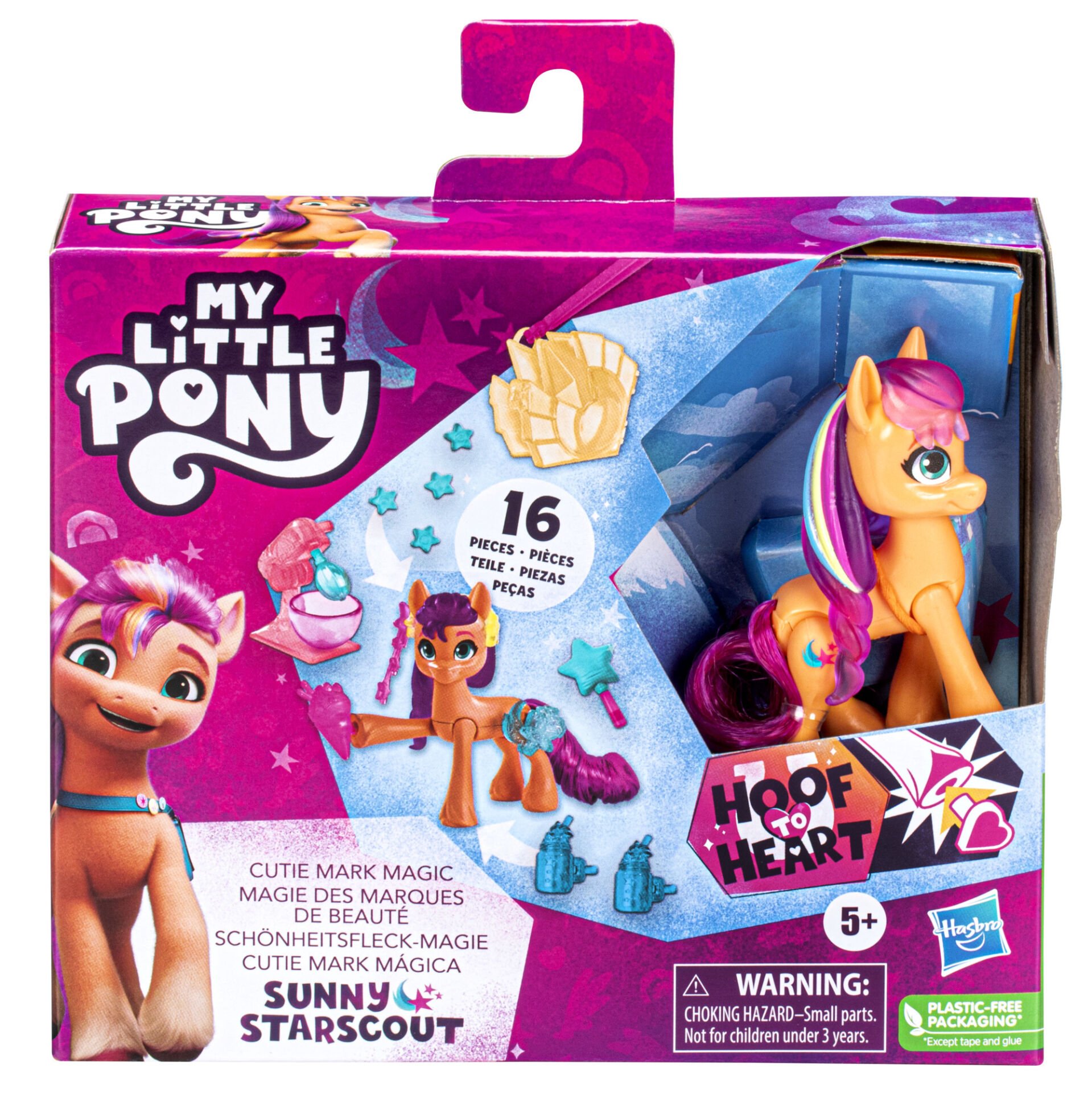 My Little Pony Sevimli İşaret Sihri Pony Figür Sunny Starscout