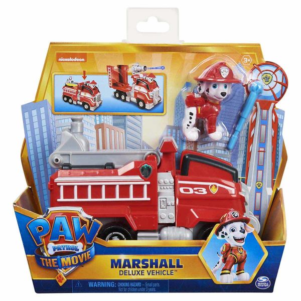 Paw Patrol Marshall ve Dönüşebilen Deluxe İtfaiye Aracı