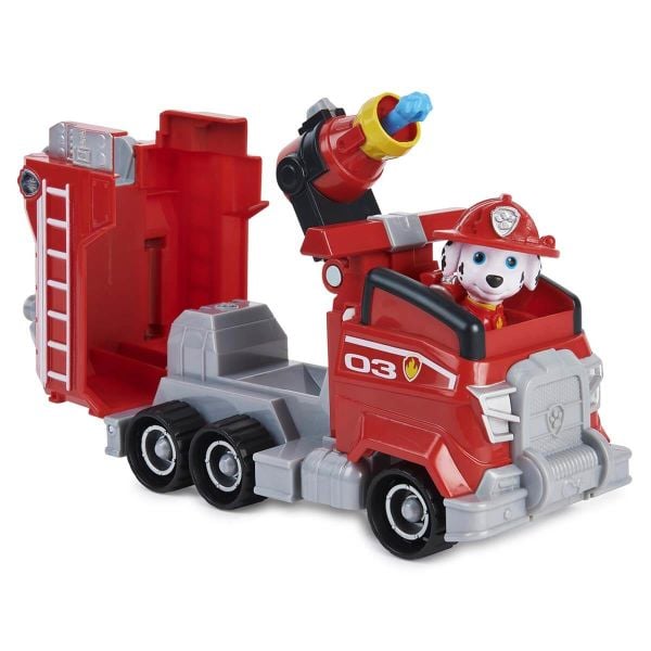 Paw Patrol Marshall ve Dönüşebilen Deluxe İtfaiye Aracı