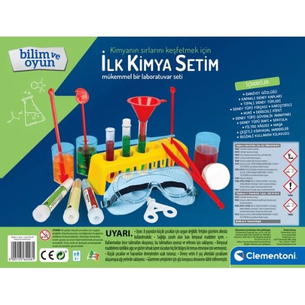 Clementoni İlk Kimya Seti 64228