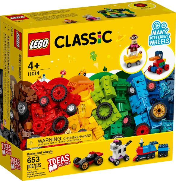 Lego Classic Yapım Parçaları Ve Tekerlekler 11014