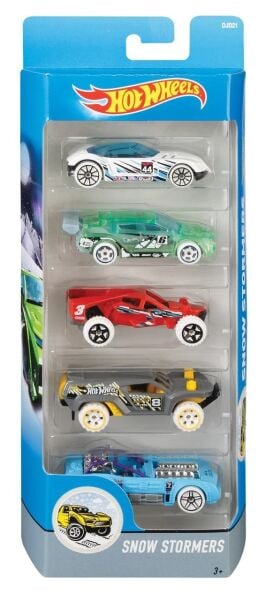 Mattel Hot Wheels Beşli Araba Seti 1806