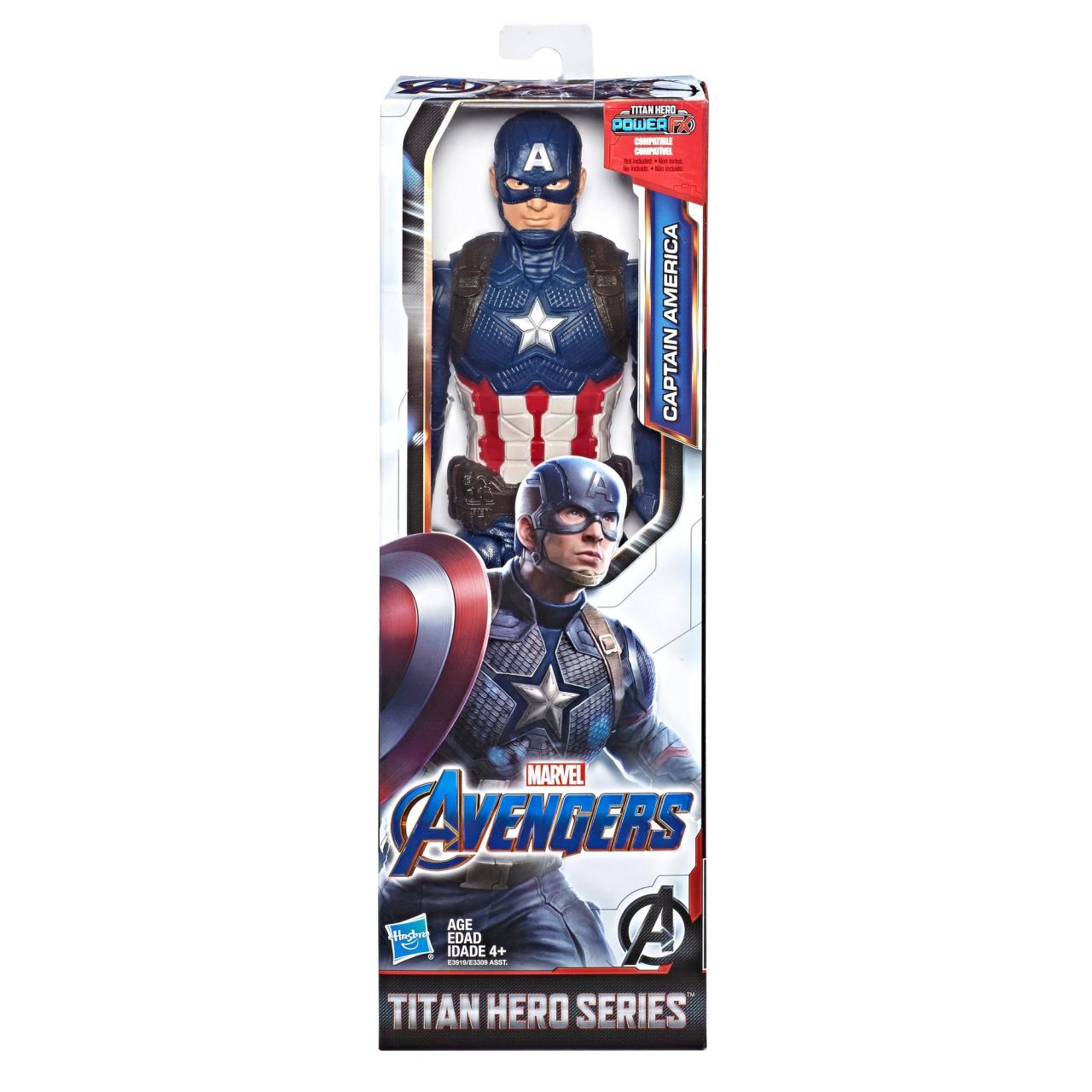 Avengers: Endgame Captain America Titan Hero Figür