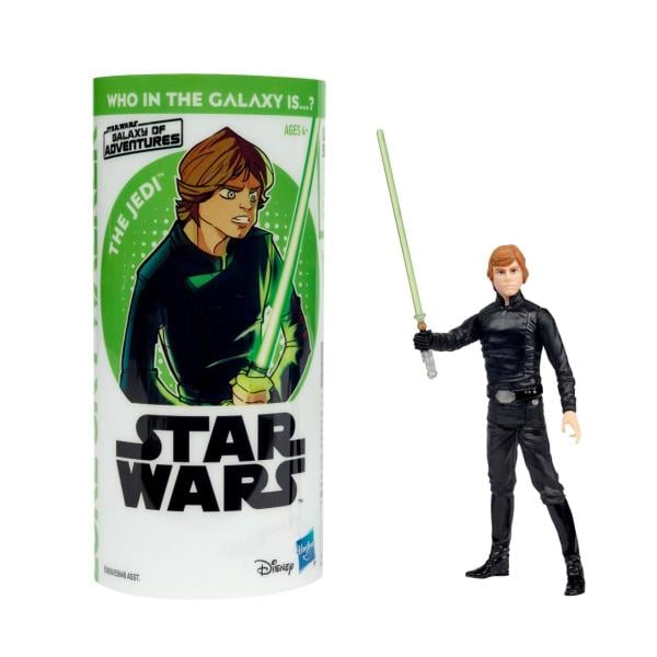 Star Wars Galaxy of Adventures Luke Skywalker Figür