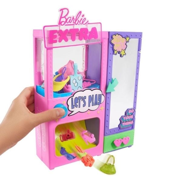 Barbie Extra Kıyafet Otomatı Oyun Seti