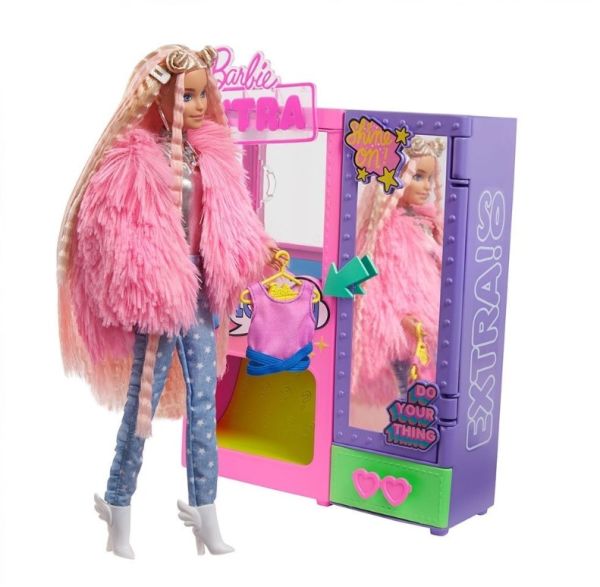 Barbie Extra Kıyafet Otomatı Oyun Seti