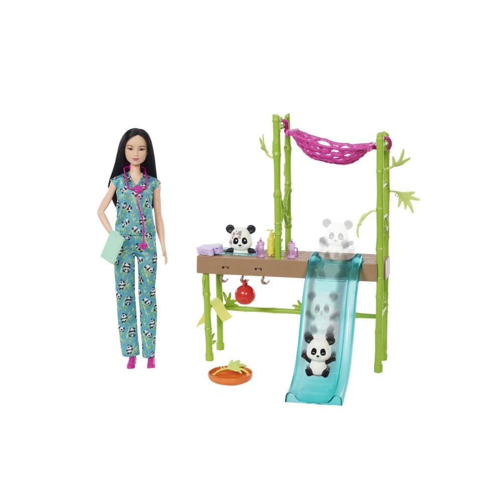 Mattel Barbie Panda Bakımı Set HKT77