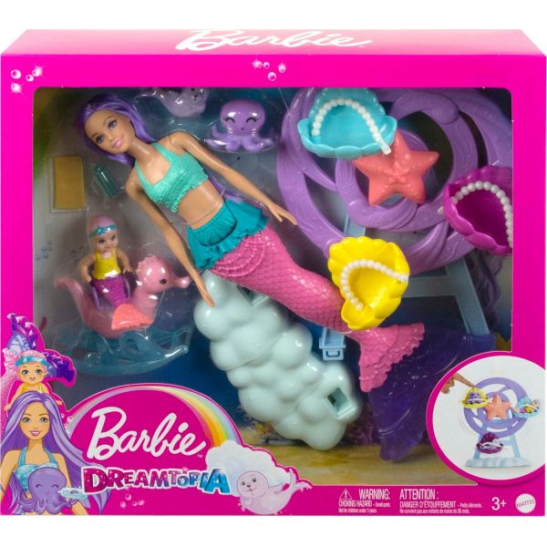 Barbie Dreamtopia Deniz Kızı Bebek ve Çocuk