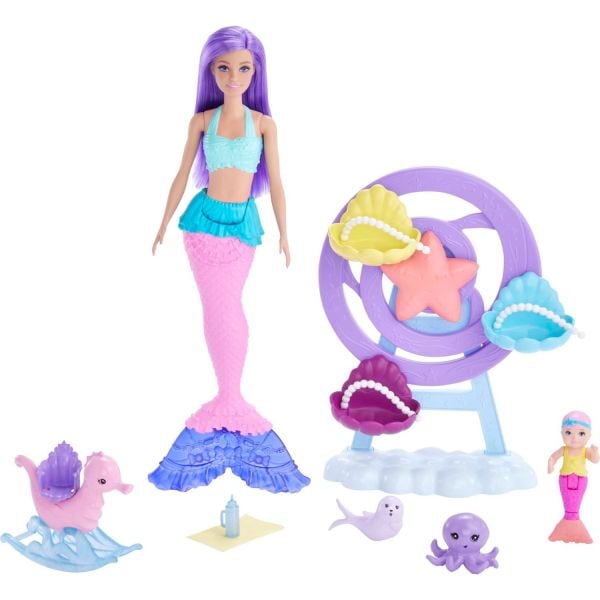 Barbie Dreamtopia Deniz Kızı Bebek ve Çocuk