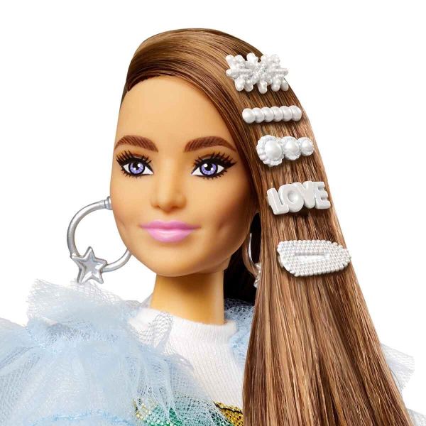 Barbie Extra Sarı Ceketli Bebek