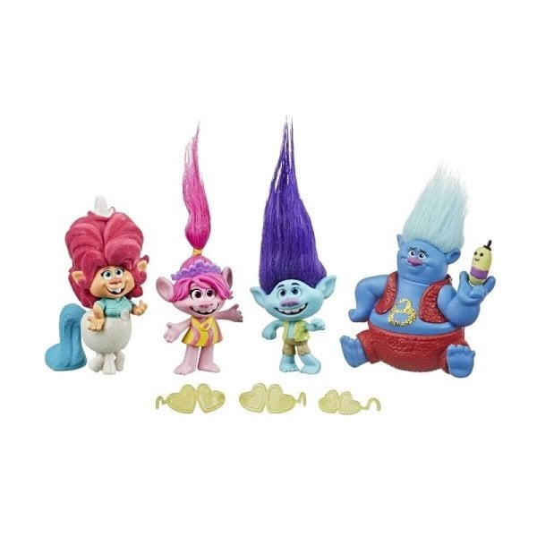 Trolls World Tour Lonesome Flats Turu Figür Seti