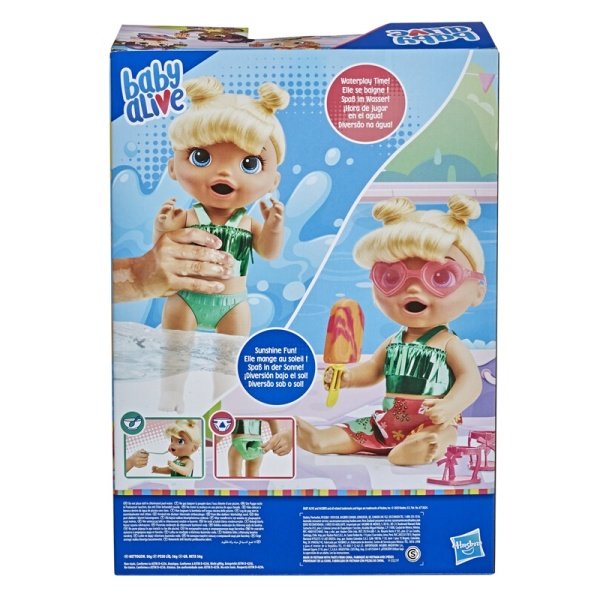 Baby Alive Bebeğimle Yaz Eğlencesi - Sarışın