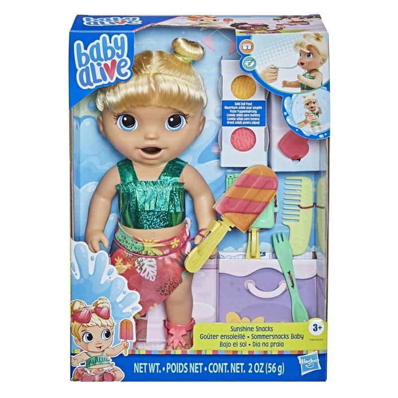 Baby Alive Bebeğimle Yaz Eğlencesi - Sarışın